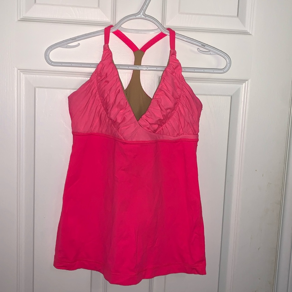 Lululemon Hot Pink Tank Top Sz. 6